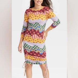 Latino Heritage Month for Target bodycon ruched side midi dress size xxl